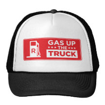 Gas encima del gorra del camión