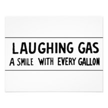 Gas hilarante comunicados personalizados
