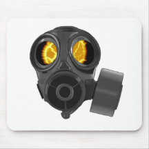 gasmask de la apocalipsis tapete de ratón