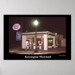 Gasolinera de Kensington Poster