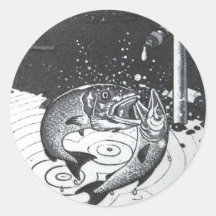 Gaspingfish Etiqueta