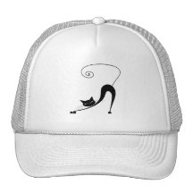 Gatito banal negro 2 gorro