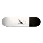 Gatito banal negro 2 patín personalizado