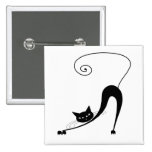Gatito banal negro 2 pins