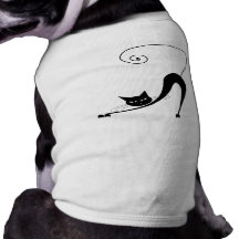 Gatito banal negro 2 ropa de perros