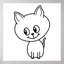 Gatito blanco posters