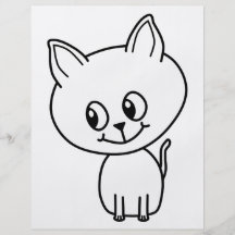 Gatito blanco tarjetas publicitarias