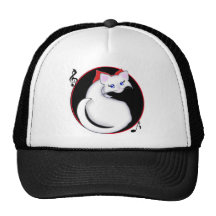 Gatito de Bianca Toon y gorra de la música