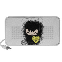 Gatito de Chibi iPod Altavoces