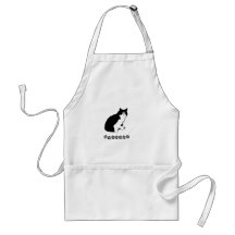 Gatito de la manopla delantal