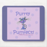 Gatito de Purrty Purrfect Alfombrilla De Raton