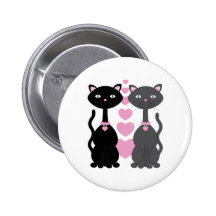 Gatito del caramelo en amor pin