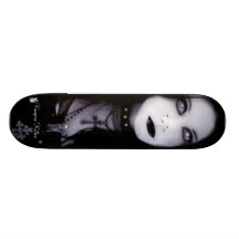 Gatito del vampiro - chica del gótico patines personalizados