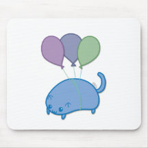 Gatito del vuelo alfombrilla de raton