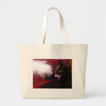 gatito juguetón bolsa