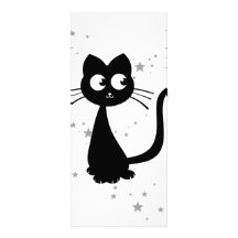 Gatito Kuro Tarjetas Publicitarias Personalizadas