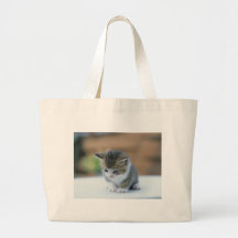 Gatito lindo bolsa de mano