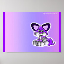 Gatito lindo estupendo posters