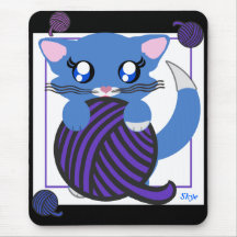 Gatito Mousepad del gatito de Skye Toon Alfombrilla De Raton
