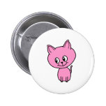 Gatito rosado pins