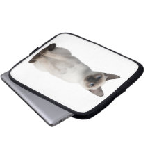Gatito tailandés funda portátil