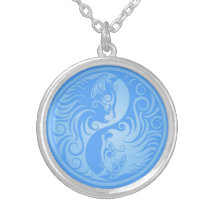 Gatitos azules de Yin Yang Grimpolas Personalizadas