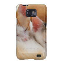 Gatitos el dormir samsung galaxy SII funda