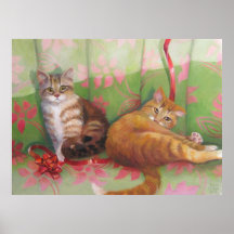 Gatitos en descanso impresiones