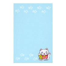 Gato afortunado de Maneki Neko Papeleria