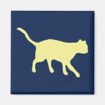 gato amarillo grande iman