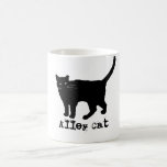 Gato callejero tazas de café