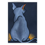 Gato de Blue'z de Robyn Feeley Tarjetas