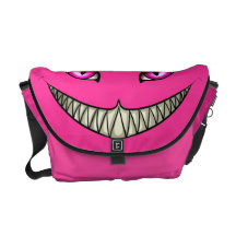 Gato de Cheshire Bolsas De Mensajeria