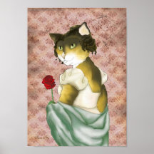 Gato de Elizabeth Lizzy Bennet Impresiones