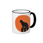 Gato de Halloween Taza De Café