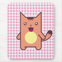 Gato de Kawaii Tapetes De Ratón