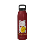 Gato de la buena fortuna - Maneki Neko Botallas De Agua