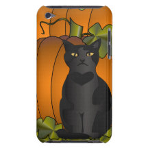 Gato de la calabaza iPod touch protector