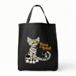 Gato de la momia del truco o de la invitación - bo bolsas