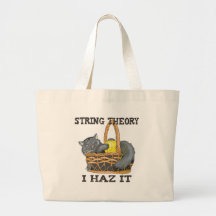Gato de la teoría de la secuencia de la física bolsas de mano