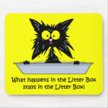 Gato de Litterbox Alfombrillas De Ratones