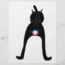 Gato de Obama Tarjetones