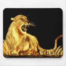 Gato de oro - Mousepad Alfombrilla De Raton