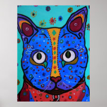 Gato de Talavera por Prisarts Poster