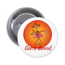 Gato del ballet pins