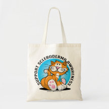 Gato del escleroderma bolsa lienzo
