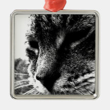 Gato del fantasma ornamento de reyes magos