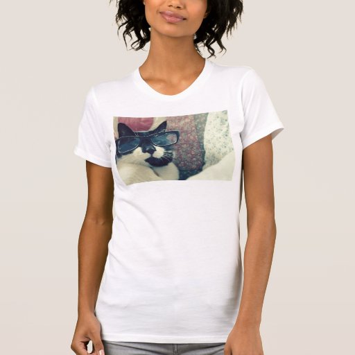 gato del inconformista camiseta