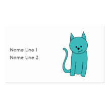 Gato del trullo tarjetas personales