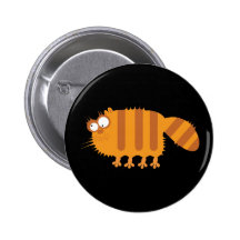 Gato divertido pin